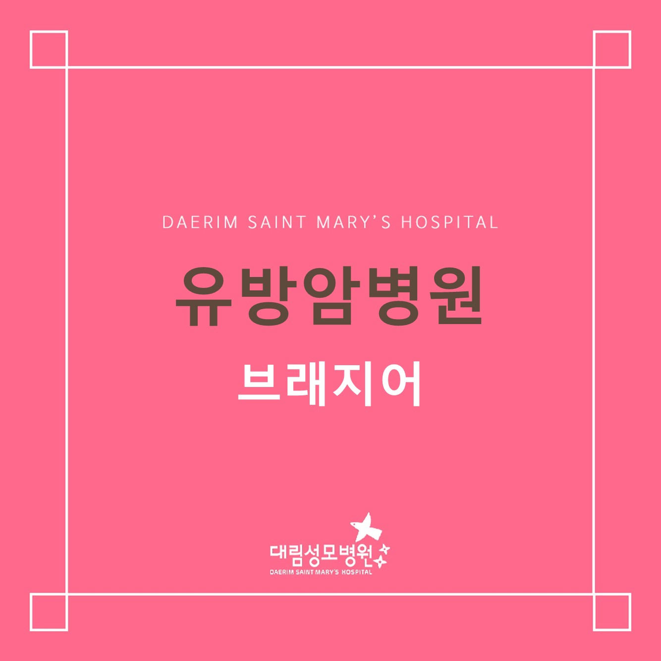 [유방암병원] 브래지어 